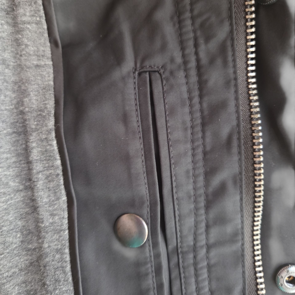 Banana Republic Unisex Black Lightweight Jacket Size M - Picture 6 of 7